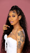 Raw Indonesian Wig 180% Density 5x5 Closure 22"